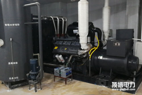 600kw上柴柴油发电机机房