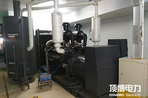 贺
签订柳州彰泰置业有限公司750KW上柴柴油发电机​组